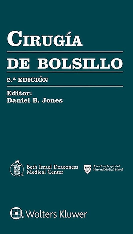 CIRUGÍA DE BOLSILLO- EDICIÓN 2.ª AÑO 2018