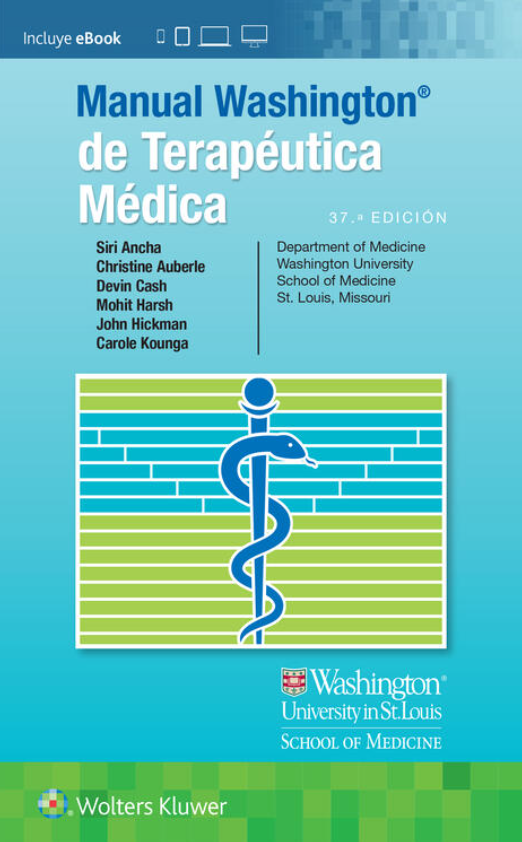 Manual Washington de terapéutica médica Thirty-seventh edition