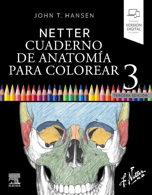 HANSEN - CUADERNO DE ANATOMÍA P/COLOREAR