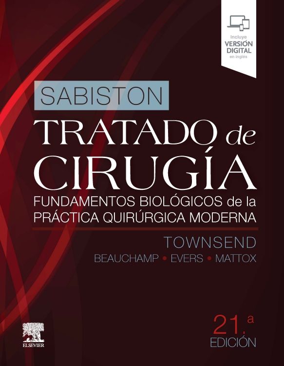 TOWSEND- SABISTON, TRATADO DE CIRUGIA, 21ED. 2022