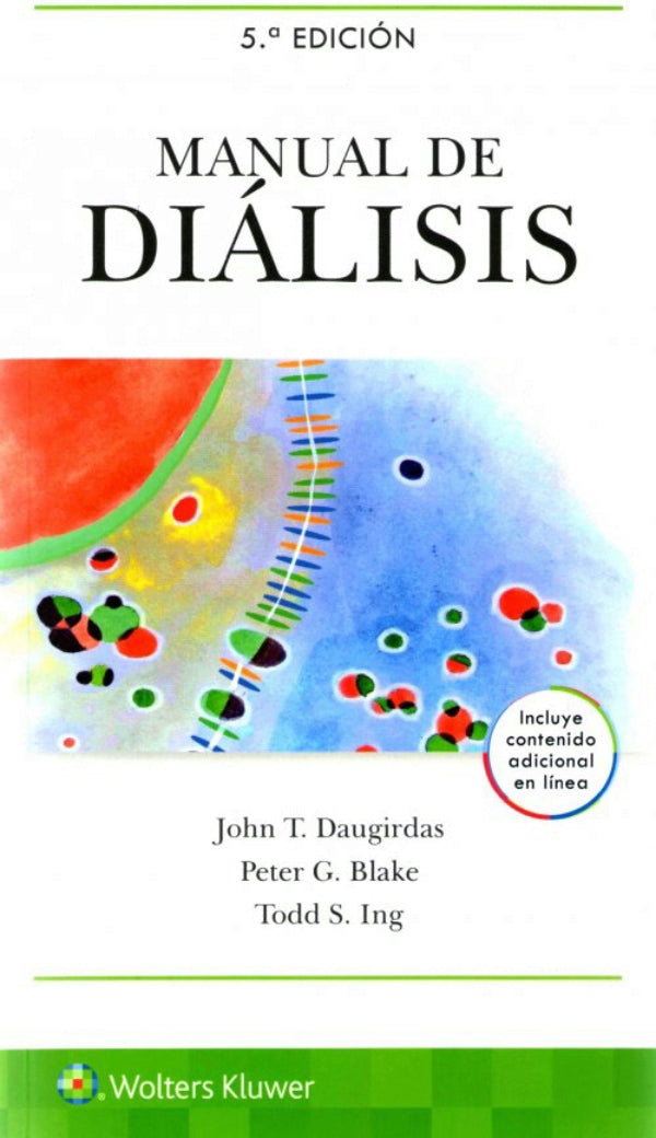 MANUAL DE DIÁLISIS- EDICIÓN 5.ª AÑO 2015