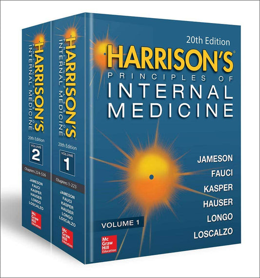 Harrison's Principles of Internal Medicine, 20th ED. (Vol.1 & Vol.2)