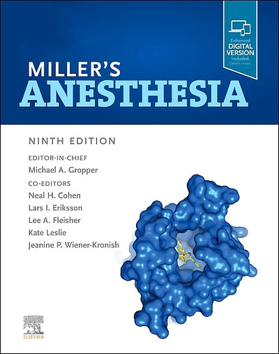 GROPPER. Miller's Anesthesia, 2-Volume Set, 9th Edition