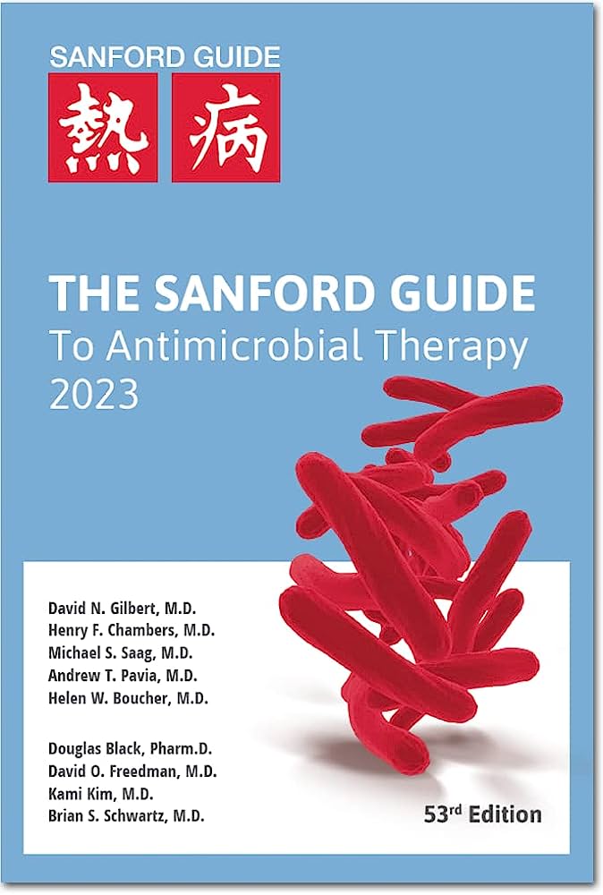 GILBERT. The Sanford Guide to Antimicrobial Therapy 2023 (Pocket Edition)