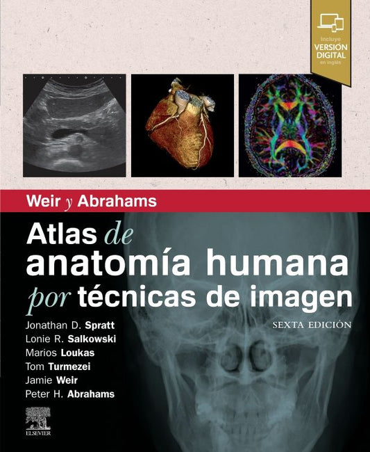 SPRATT - ATLAS DE ANATOMIA HUMANA POR TÉCNICAS DE IMAGEN