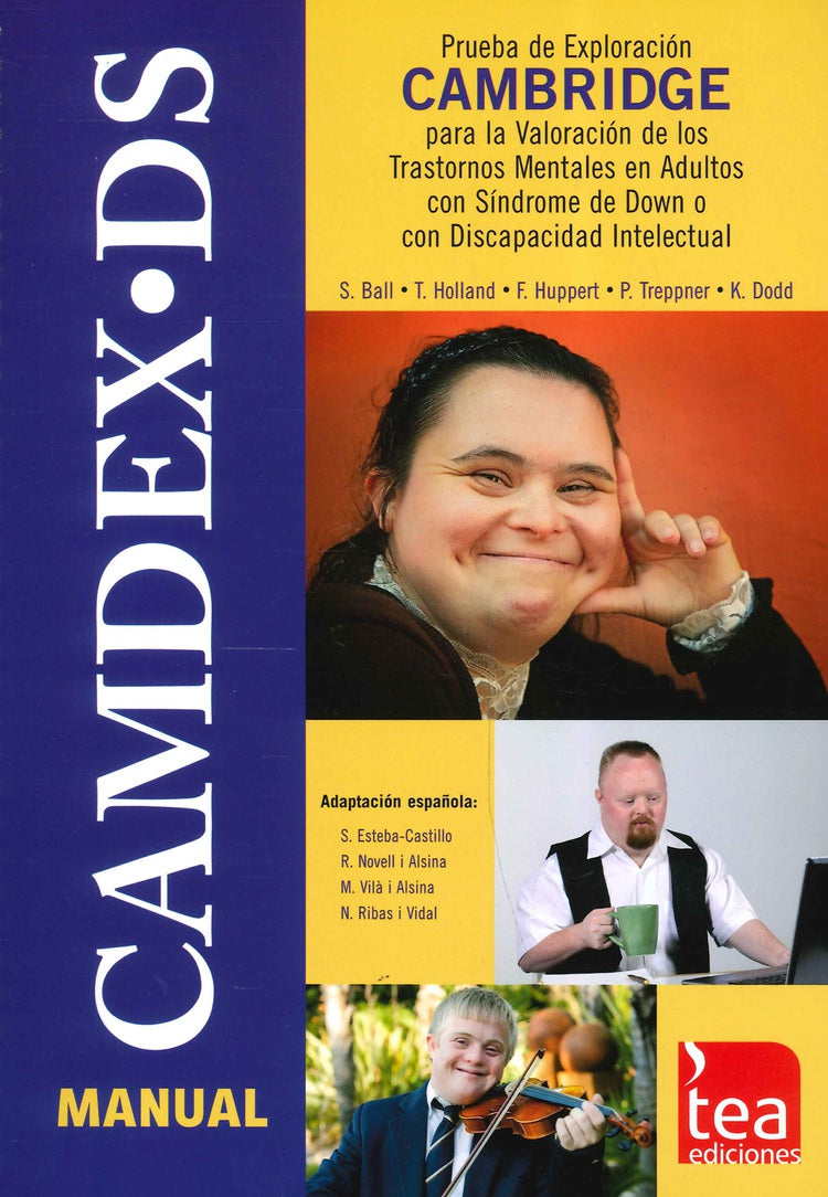 CAMDEX-DS. Prueba de Exploración Cambridge para la Valoración de los Trastornos Mentales en Adultos con Síndrome de Down o con Discapacidad Intelectual