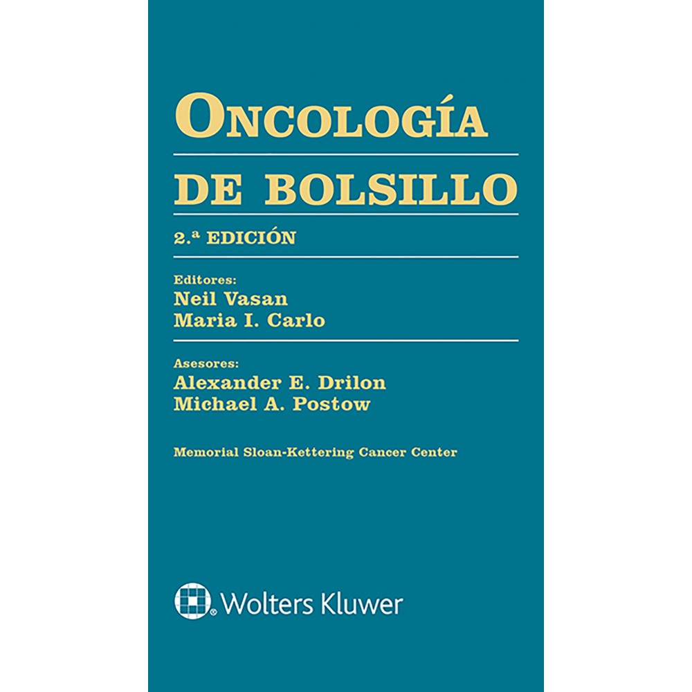 ONCOLOGIA DE BOLSILLO- EDICIÓN 2.ª AÑO 2019