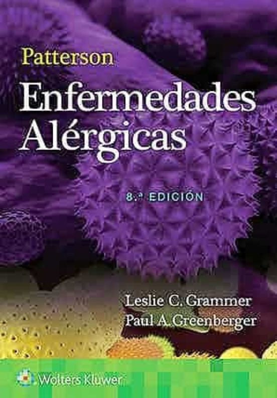 PATTERSON. ENFERMEDADES ALÉRGICAS- EDICIÓN 8.ª AÑO 2020
