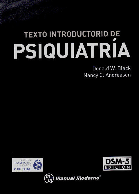 TEXTO INTRODUCTORIO DE PSIQUIATRIA